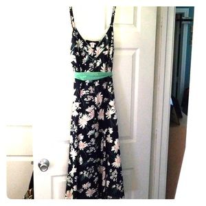 Joe Browns Midi length Navy Floral Dress